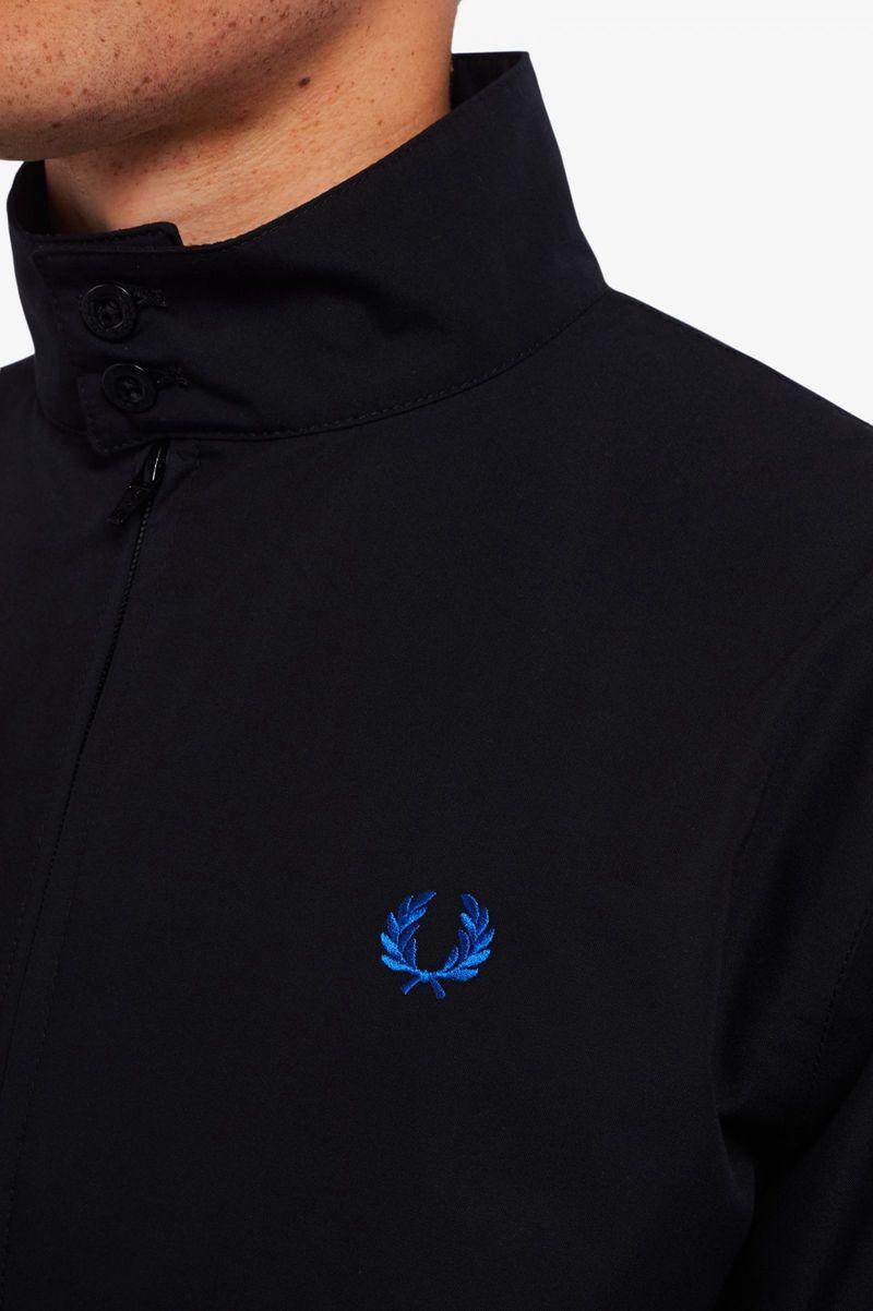 Black Fred Perry J2837 Men's Jackets | PH 1197GSOL